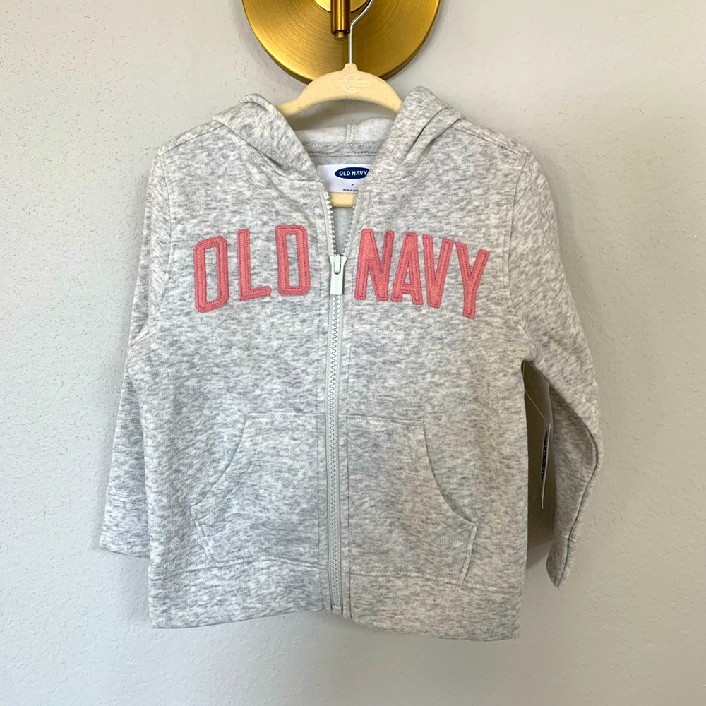 NWT 2T Old Navy Logo Hoodie